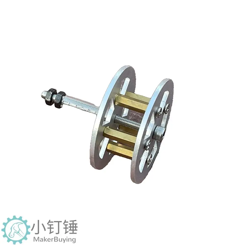 0022 Metal assembly, load-bearing wheel SNT4 crawler robot aluminum alloy