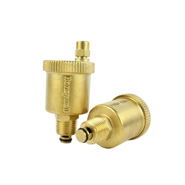 

original E121-R15T E121-R20T Automatic air venting valves with blocking valve in stock for heating systems