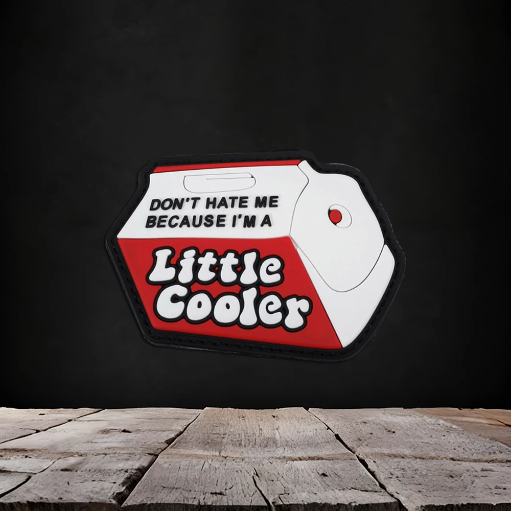 Creative Box-Shaped Art Pvc Patch, Arm Badge, Decal, Emblem with Luminous Effect, Sun-Resistant, Non-Fading, Decorative Patch for Bags, Clothing, and Packaging, Includes Fleece Backing