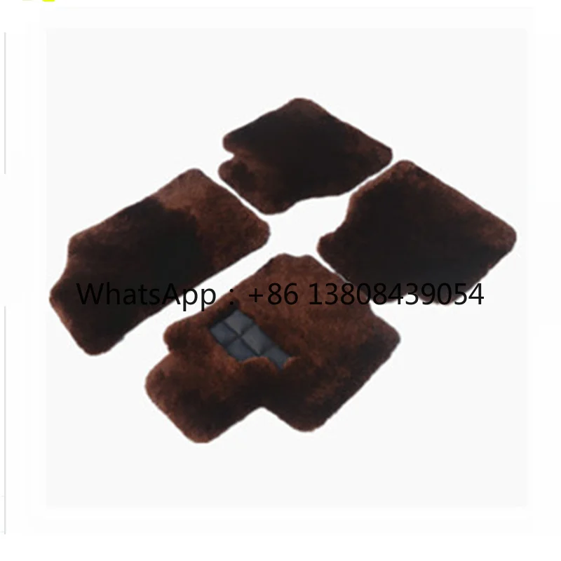 Luxury 100% Australian Pure Wool Car Mats for Bentley Mulsanne Flying Spur Continental GT Full Set of Autos Pads