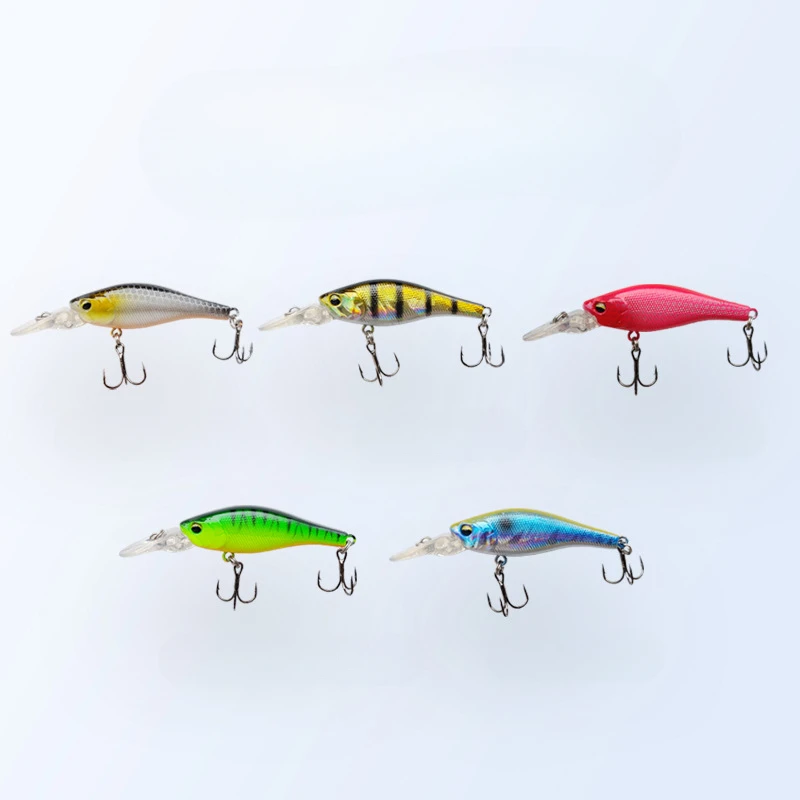 Fishing Lures Wobbler Hard Bait Minnow for Fishing Tackle Length 65mm 3.5g Luya Bait ST36 Aojin With Three Hooks