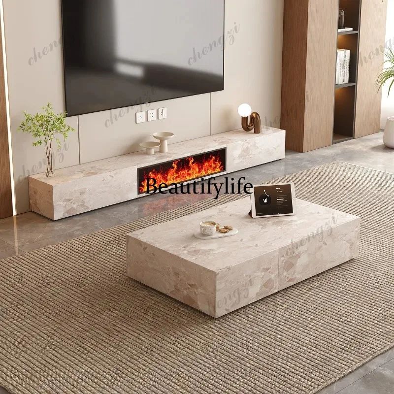 

Minimalist Simple Tv Cabinet Fireplace Narrow 200Cm Living Room Tv Stands Modern Designer Meuble De Television Furniture Home