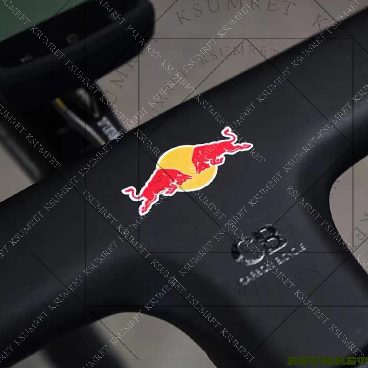 Vinyl voor Red Bull Sponsor Stickers Motor Fiets Tank Logo Decals Stuur Bovenbuis Waterdicht