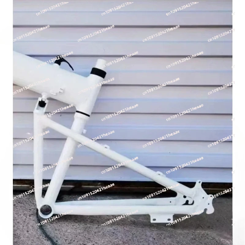 Suitable for Folding Mountain Bike Frame Aluminum Alloy 26/27.5*17 Oil Disc, Suitable for DIY Bicycle Assembly  Electric Bike