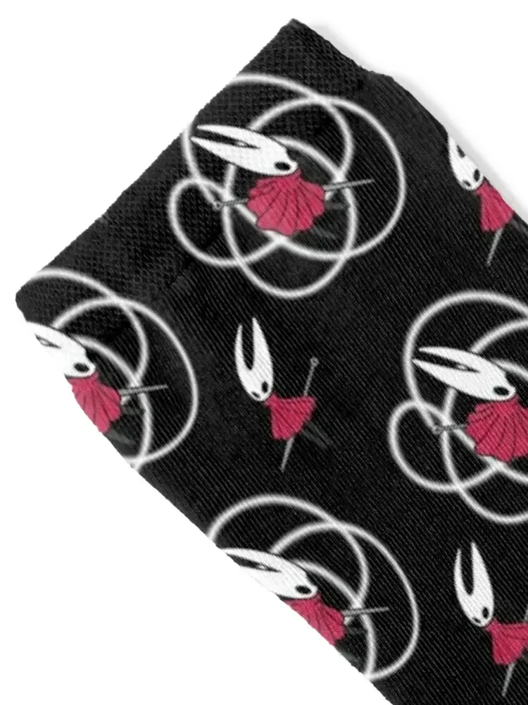 Hollow Knight Hornet pattern Socks fashionable retro professional running Socks Women's Men's