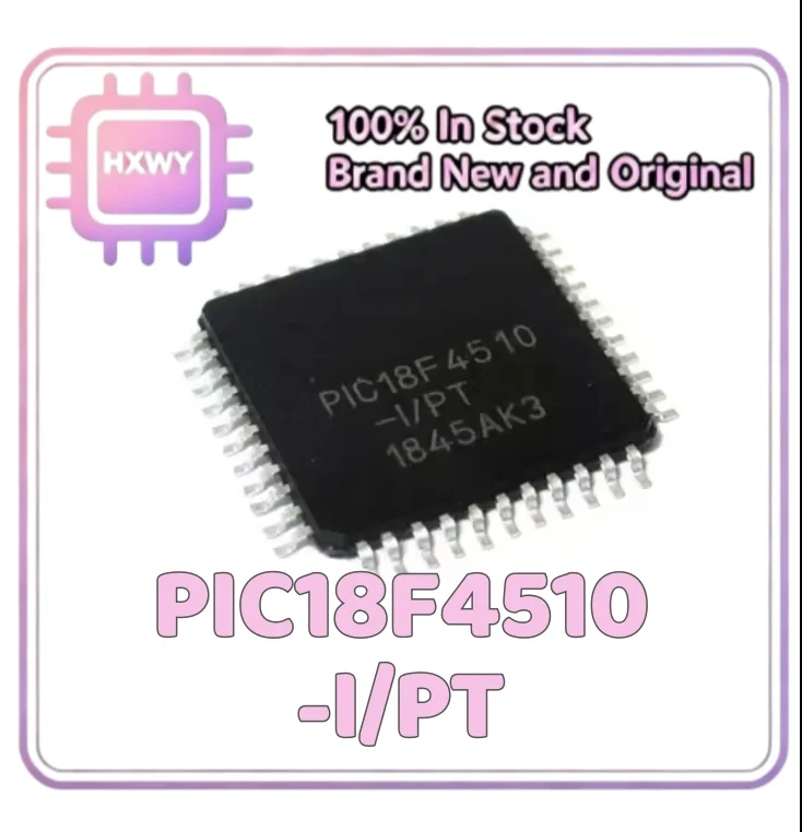 (1/5 Pieces) PIC18F4510-I/PT 18F4510 TSSOP-44 8-bit PIC Single Chip Microcomputer Factory Wholesale Cheap IC Chip Fast Shipping