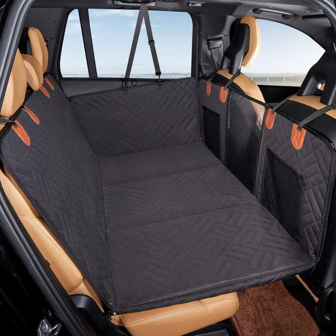 Car pet mat rear large space dog car seat mat new pet car mat