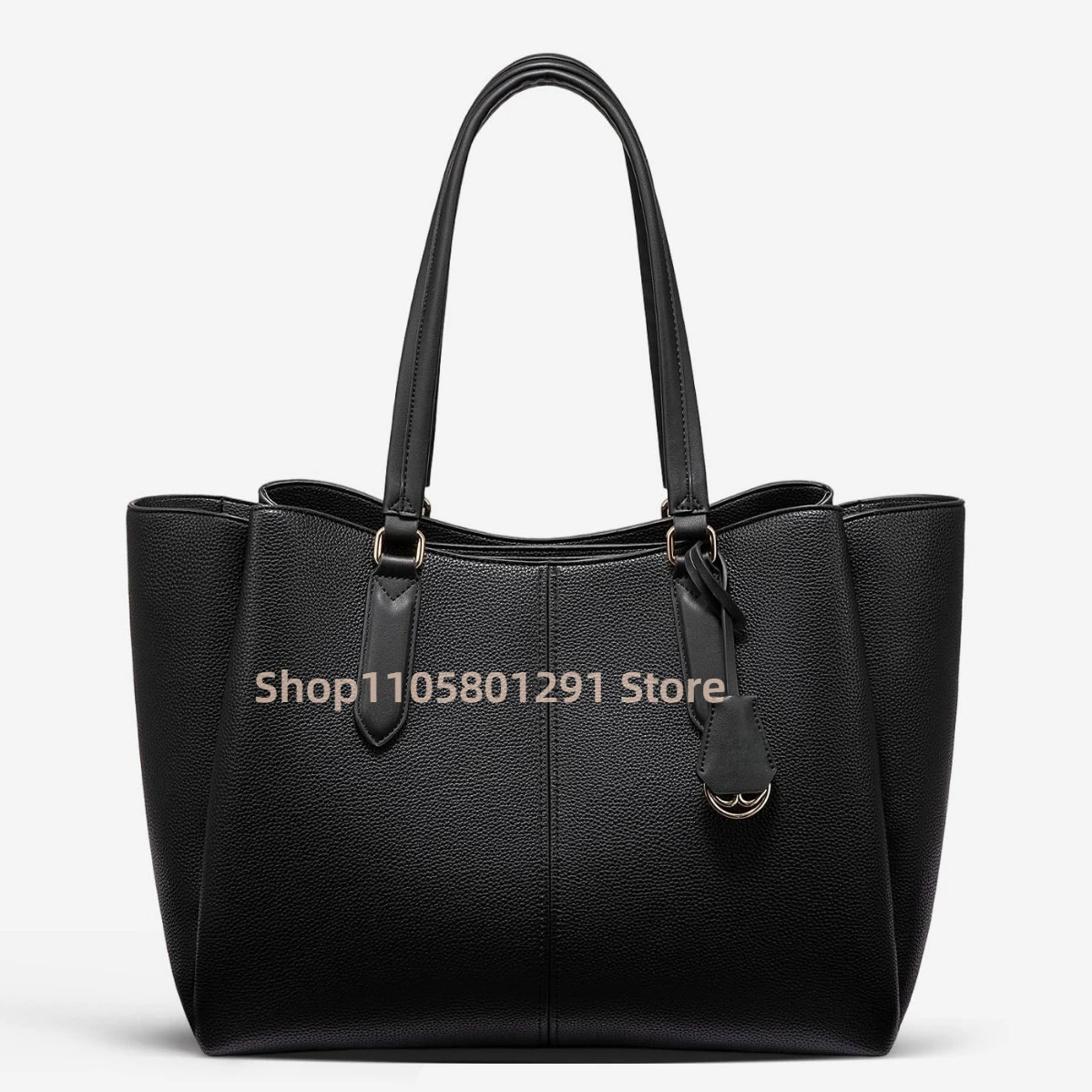 Vintage PU Leather Tote Handbag For Women Large Capacity Shoulder Bag, Spacious Work Shopping Purse Fits Laptop Notebook