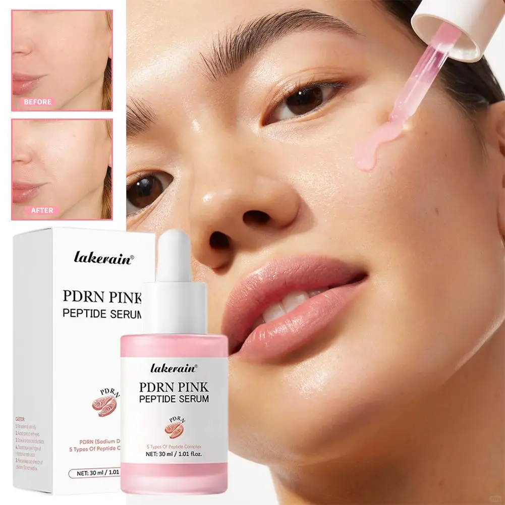 

DNA PDRN Pink Peptide Serum Pink Glow Serum Remove Skin Darkness Hydrating Moisturizing Firming Korean Skincare