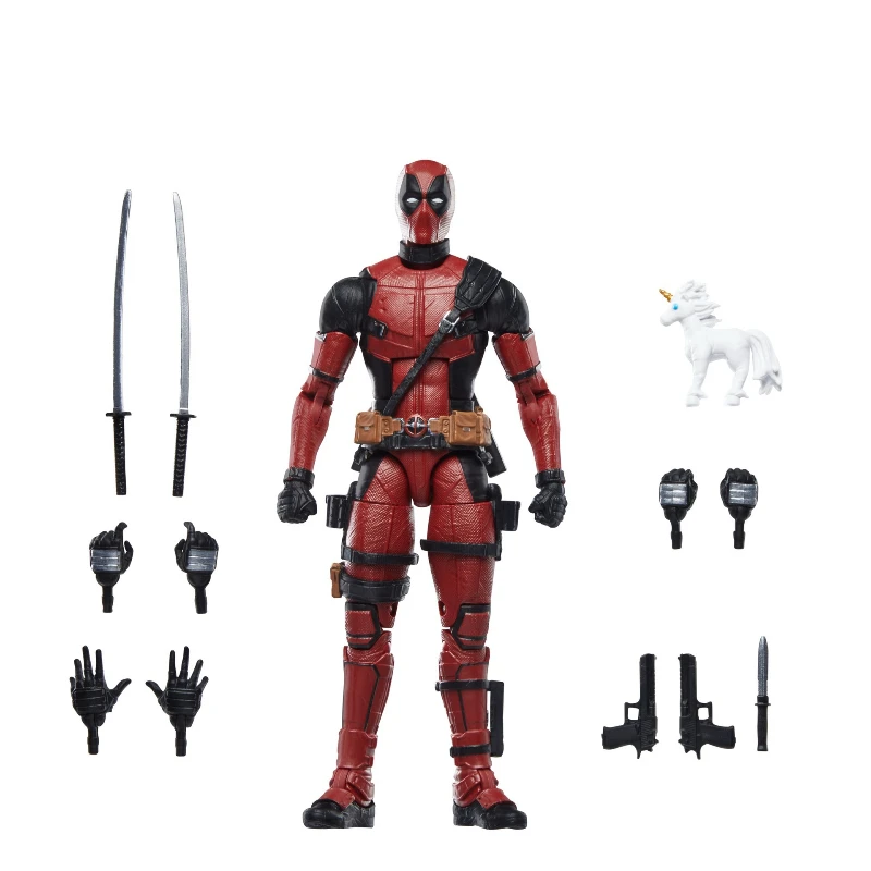 15.5cm Marvel X-Men Legend Deadpool Anime Action Figure Desktop Model Ornaments Joint Mobility Pvc Sculpture Collection Gift Toy