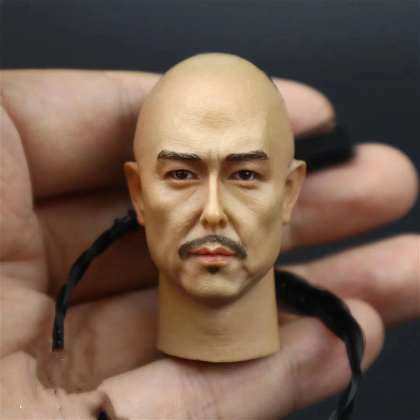 

Тилин Чжан Азиатская звезда Солдатская голова резьба 1/6 для 12 "фигурка модель игрушки 1/6 модель солдата подходит для 12 "коллекции экшн-фигурок