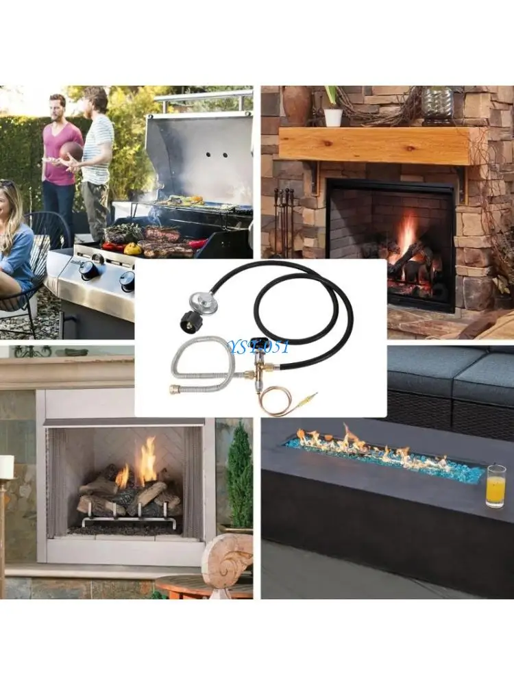 E15A Gas Pit Valves Replacement Set Flame Failure Secure Control Valves Fireplaces Safety Valves Control System Enduring