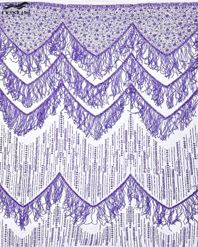 

Madison 2026, роскошная французская тюлевая ткань с блестками, нигерийская африканская кружевная ткань с бисером для вечерние, свадебного платья, материал для шитья