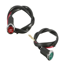 2 Pcs ATV Reverse & Neutral Light Indicator For 90/110/125/150/200/250/300cc ATV Quad Sunl/Taotao/Eagle/Loncin Etc DC 12V