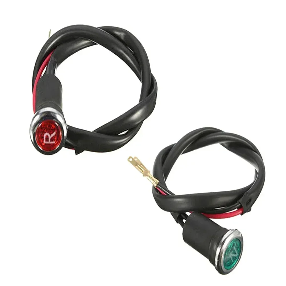 2 Pcs ATV Reverse & Neutral Light Indicator For 90/110/125/150/200/250/300cc ATV Quad Sunl/Taotao/Eagle/Loncin Etc DC 12V