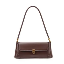 Borse piccole Vintage Coffee French Stick borsa ascellare per le donne borsa Casual pendolari borse a tracolla Casual borse per ragazze portatili