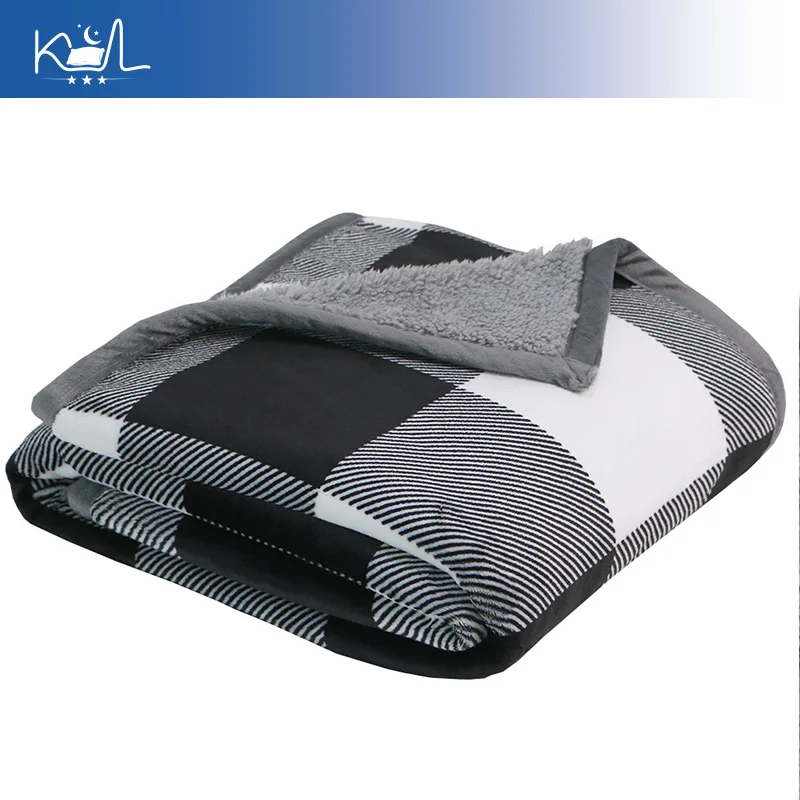 

Плед из флиса шерпа, мягкий и уютный, с принтом, фланелевый плед для дивана, теплый легкий плед для сна, плед в американском стиле