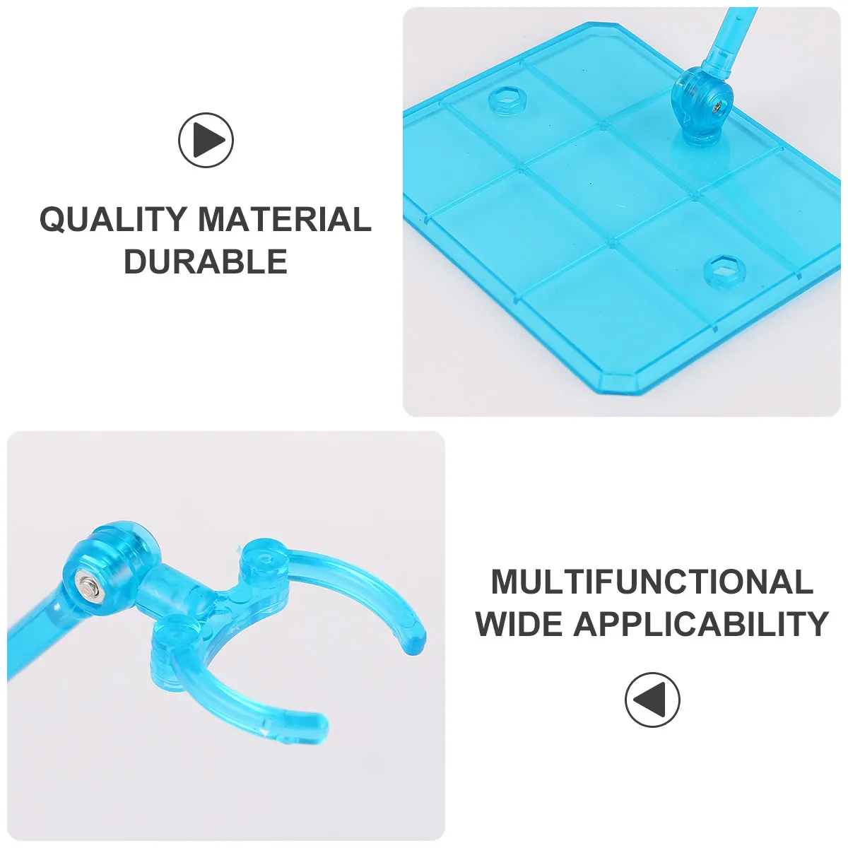 

5Pcs Action Figure Base Stable Display Stand Bracket Suitable for 1144 Scale Figure Supports Multiple Connections for Dynamic