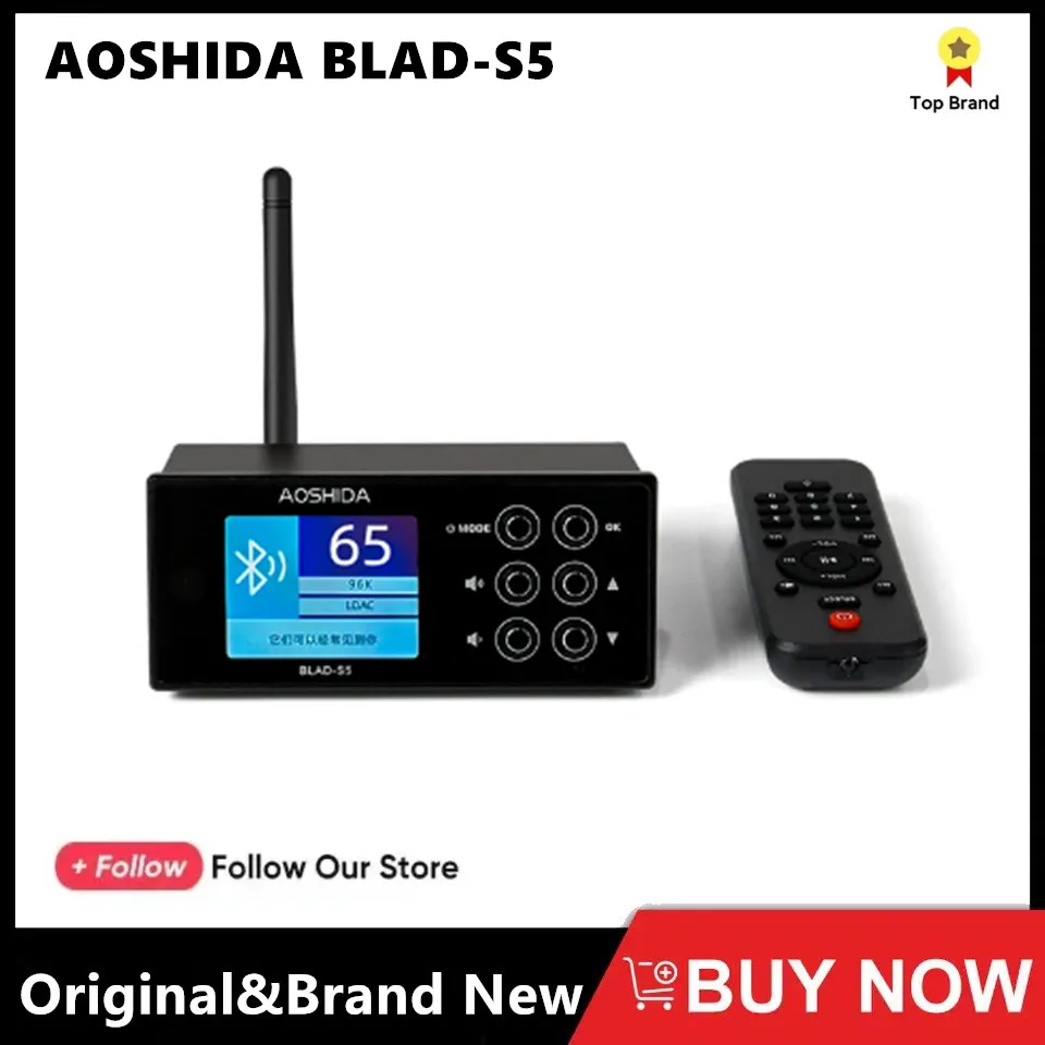 AOSHIDA BLAD-S5 Bluetooth5.1 FM Audio Reciver Converter