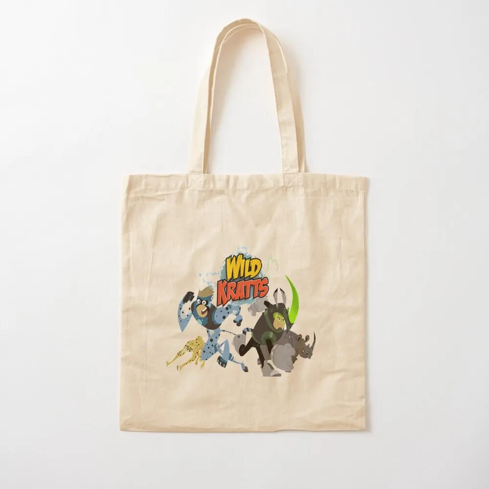 

Wild Kratts Tote Bag Lady bags Eco bag university shopper bag