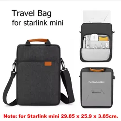 Travel Carrying Case for Starlink Mini Storage Bag Waterproof Handbag Shoulder Bag Crossbody Bag for Star Link Mini Accessory