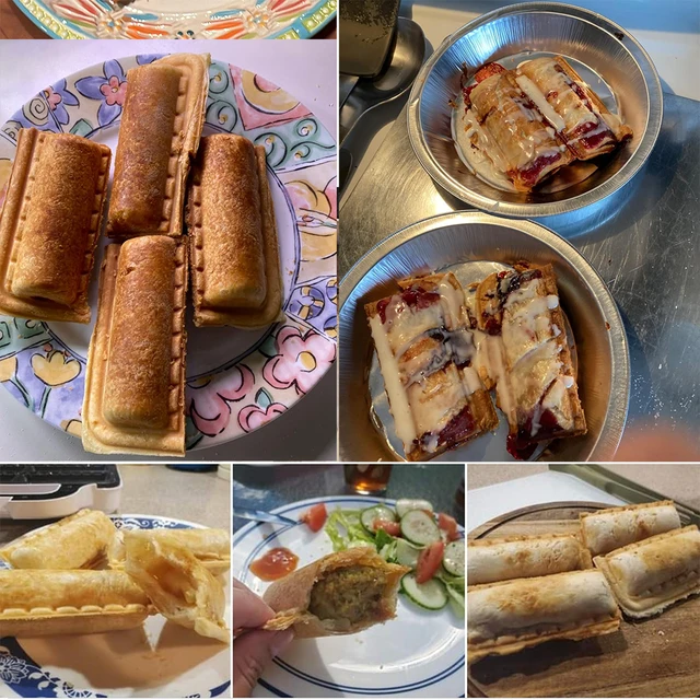 800W Sausage Roll Maker Household Multi Rolls Pies Desserts HotDog Bread Maker Non-Stick Breakfast Machine for Kids Party 6 800W Sausage Roll Maker Household Multi Rolls Pies Desserts HotDog Bread Maker Non-Stick Breakfast Machine for Kids Party 6