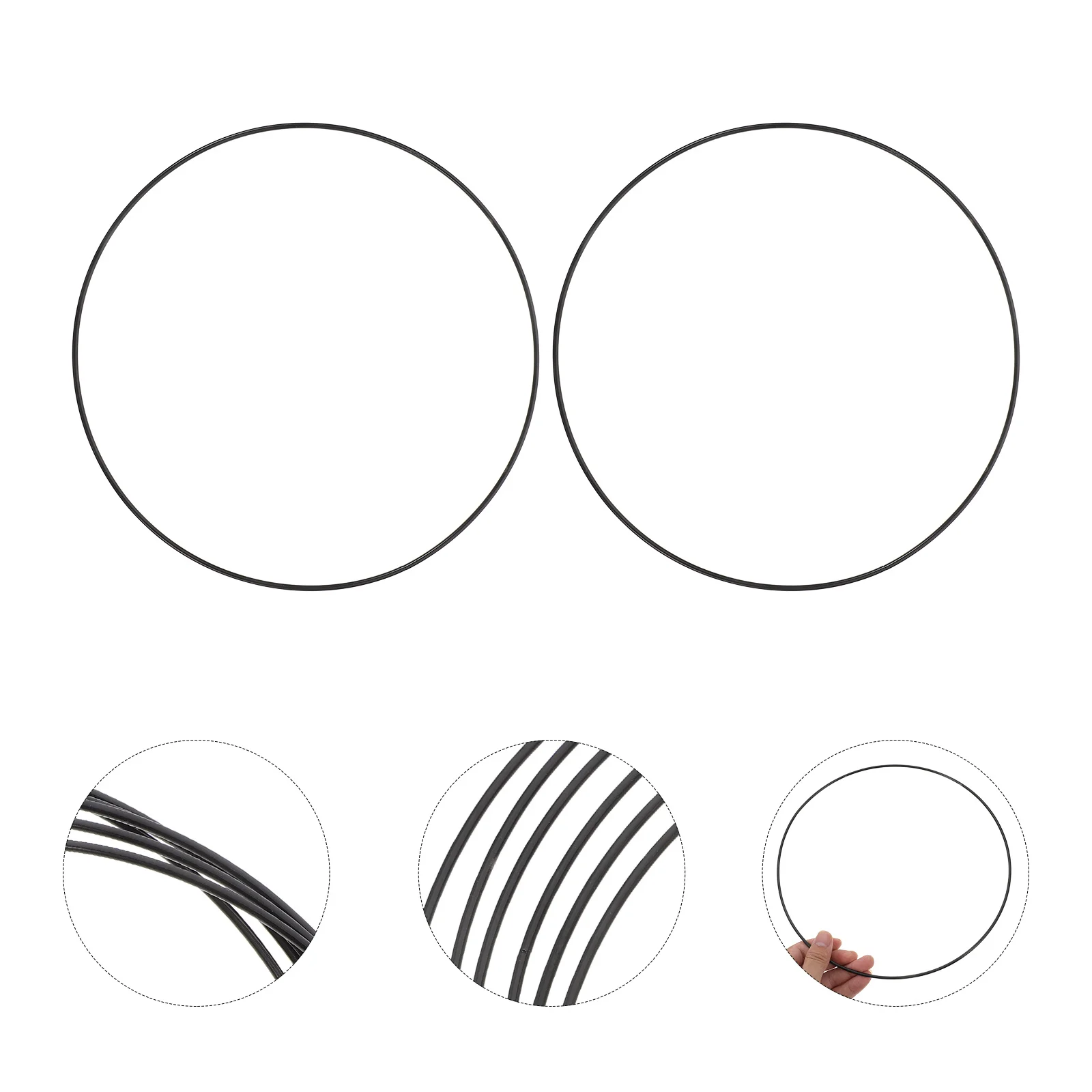 

6Pcs Metal Floral Hoop Wreath Ring for Crafting DIY Dream Catcher Frame Floral Centerpiece Wedding Party Decor Wire Wreath