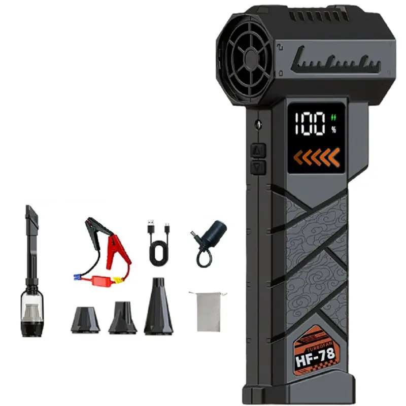 

A84X-Electric Compressed Airdus Powerful Air Blower 800G Wind Pressure Brushless Air Duster Blower