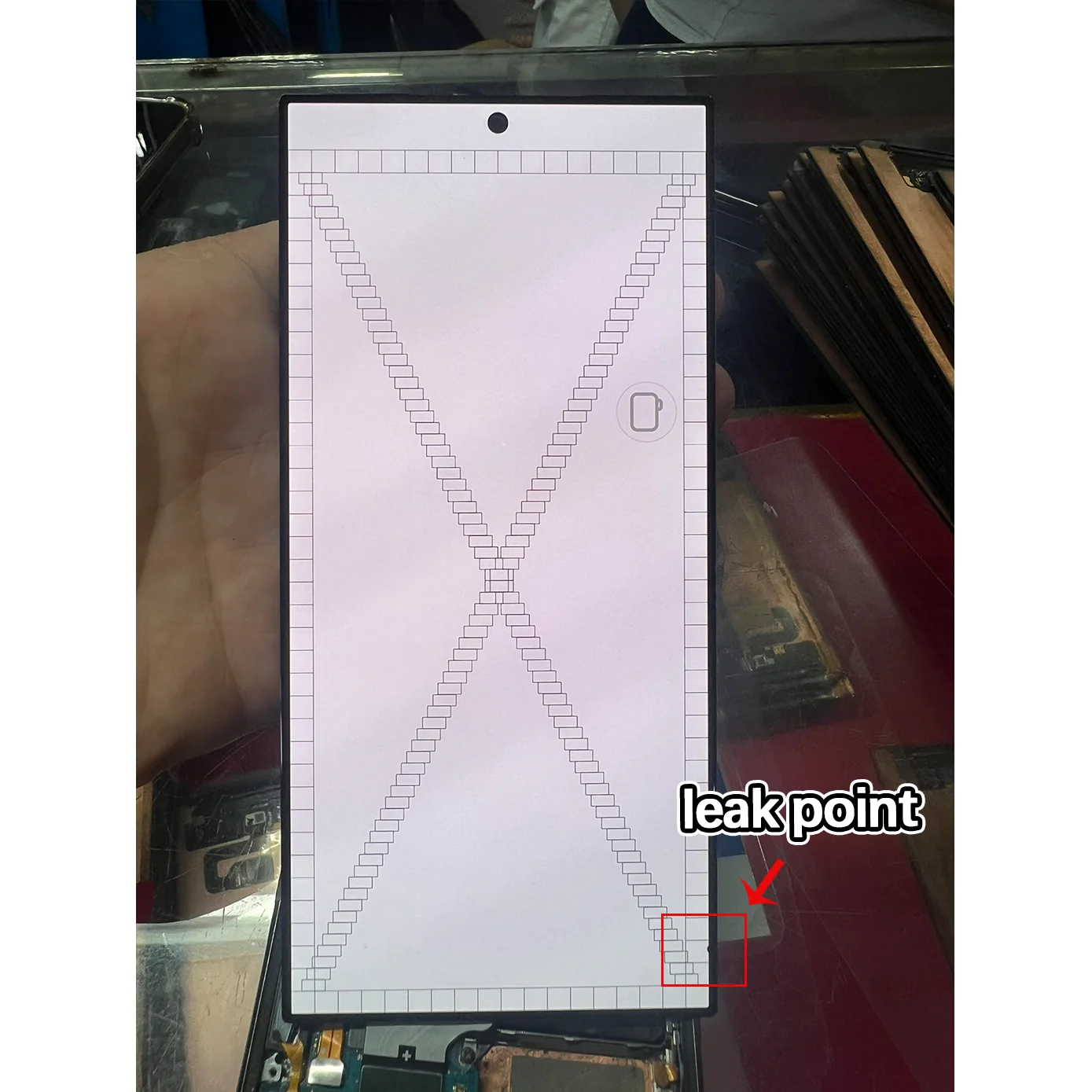 AMOLED Has Defect Replacement For Samsung S24 Ultra S908B SM-S908B/DS LCD Display Touch Screen Digitizer Assembly