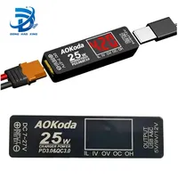 AOKoda XT60 to PD3.0 Lipo Battery Quick Charger Overload protection short circuit protection For Smartphone Tablet PC DIY Part