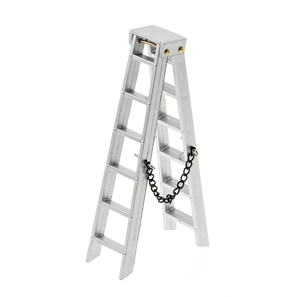 

1/10 Scale Accessories Mini Folding Ladder for 1:10 RC Crawler Car TRX4 Axial SCX10 AXI03007 ,100mm