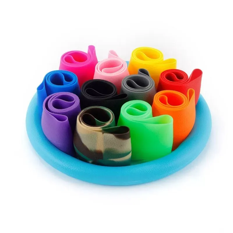 2pcs Car Summer Ice Thin Steering Wheel Cover Anti-slip Silicone Texture Universal Auto Handle Cover Soft For Men Women