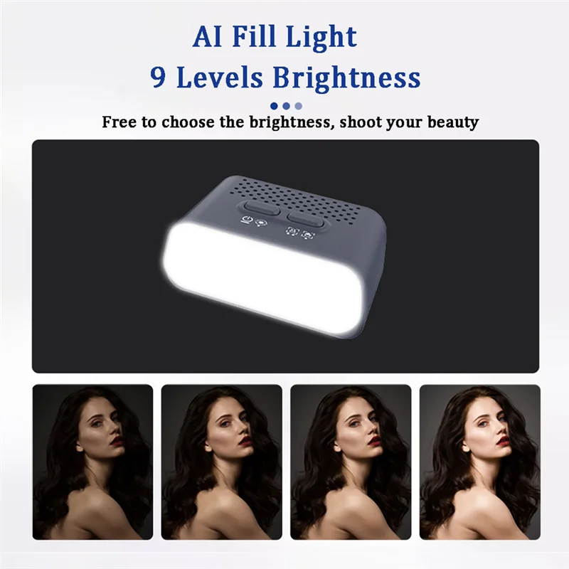 

Exquisite Workmanshipp-F12 3-Axis Gimbal Stabilizer,LED Lighting,Support AI Intelligent Facial Tracking,Focus Control For Video/