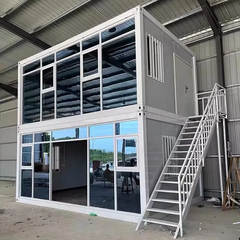 EU & US Certified Prefab Steel Homes - Modular Office/Workspace Units w/CE/FM, Quick Assembly & Custom Sizes for Contractors