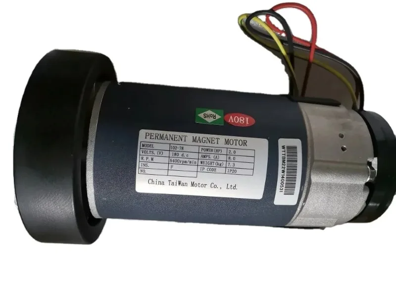 Treadmill DC motor 180v 4600 rpm 2.0hp