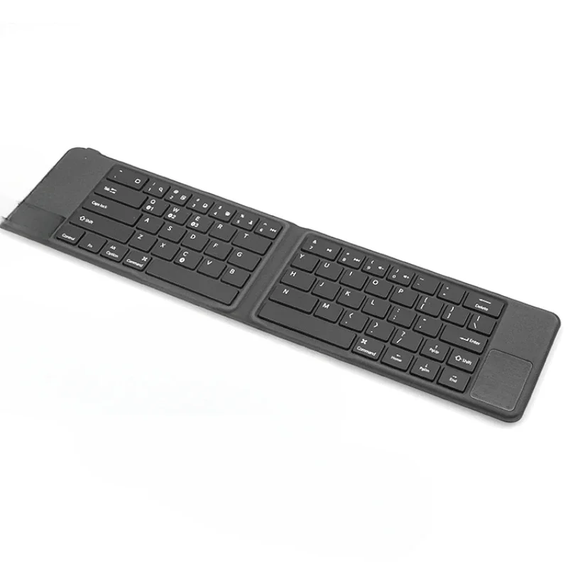 Bluetooth keyboard folding portable wireless tablet laptop with touch mouse