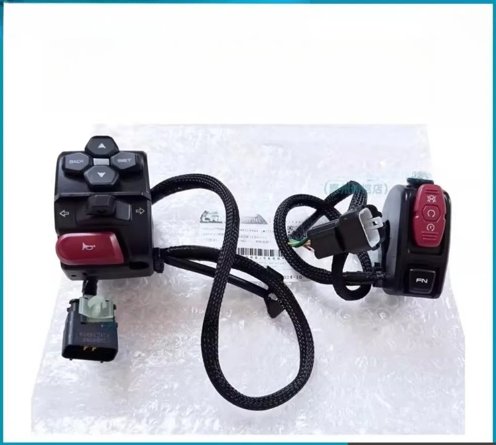 For CFMOTO 675SR-R 675SR Motorcycle Original Handle Switch ASSY CF650-10 Handle Switch Active Horn Ignition Headlight