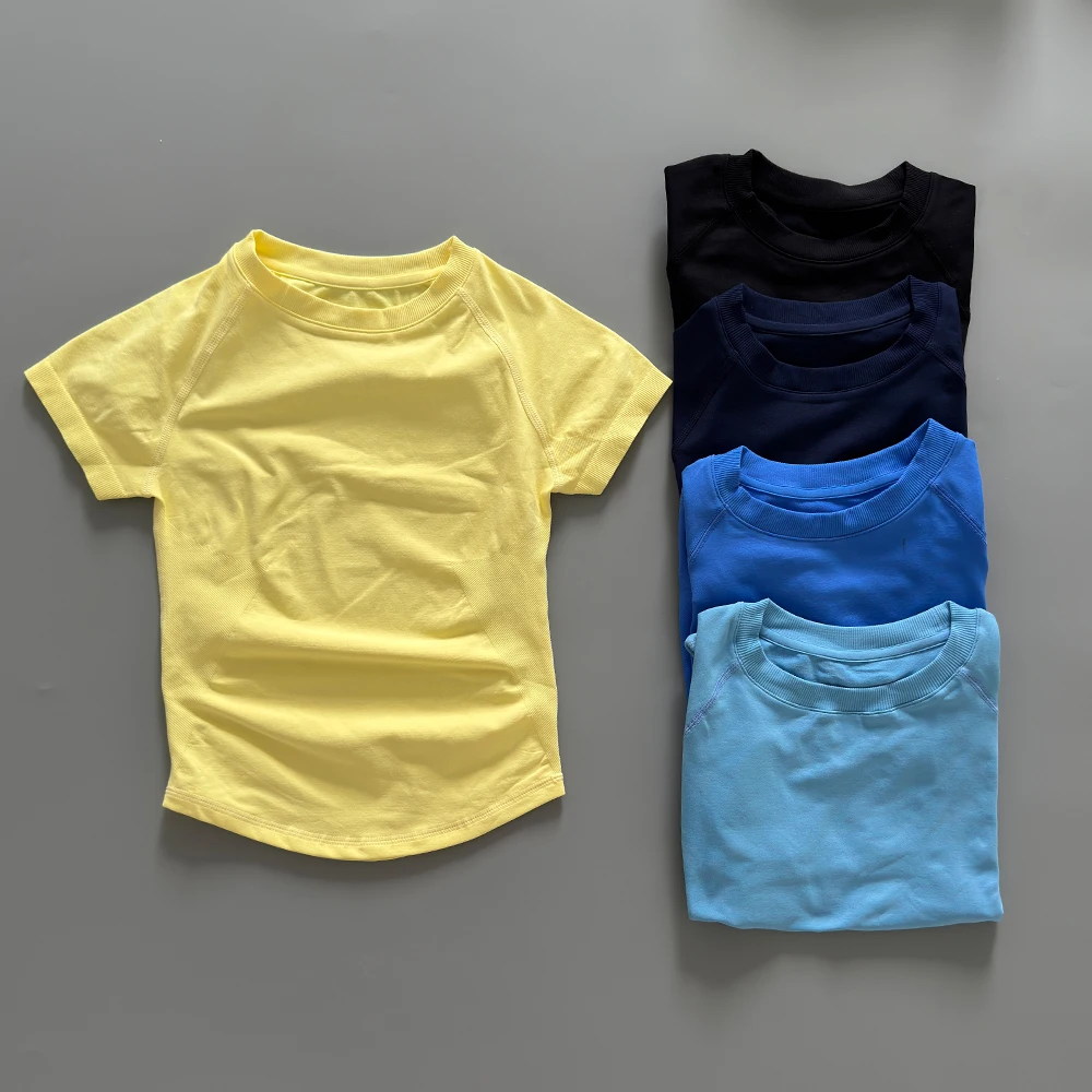 SWEAT UNDFYNE Sport Short Sleeve Top Seamless Yoga Leotard Clothing Women Running Sports T Shirt Workout Shirts Fitness Vest image 3
