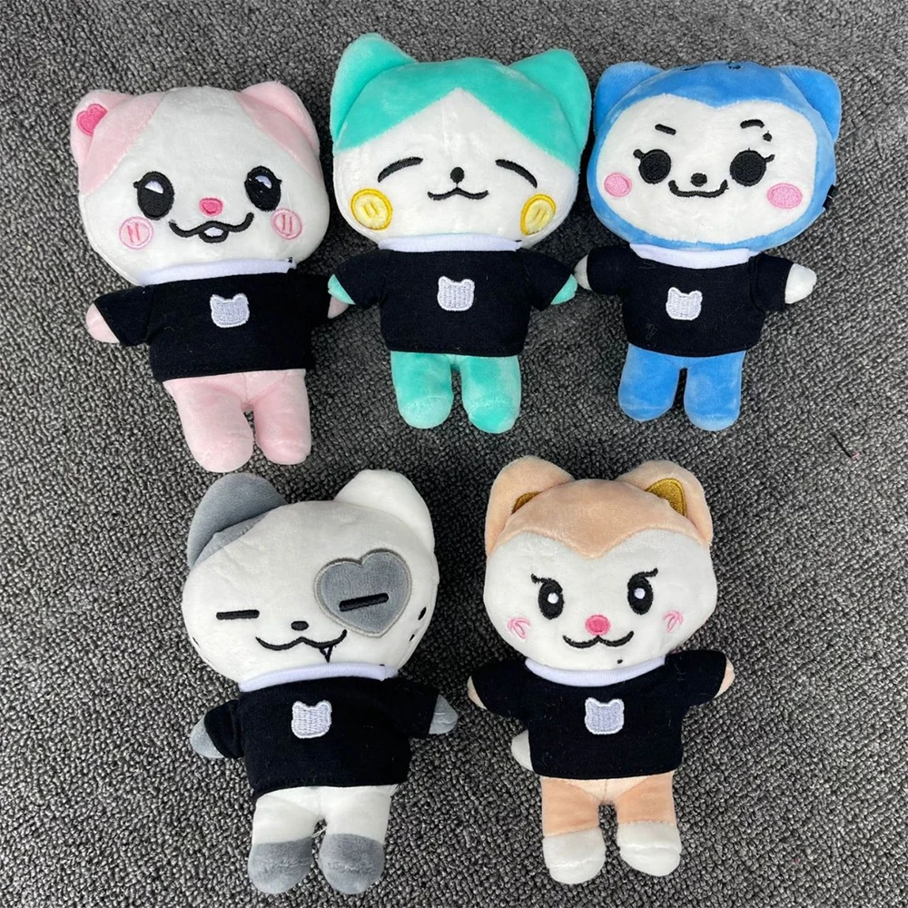 ITZY World Tour Born To Be Doll 12CM Cartoon Cute Sweet Animal Keychain Soft Short Plush Filling PP Cotton Doll Kpop Girls Gift