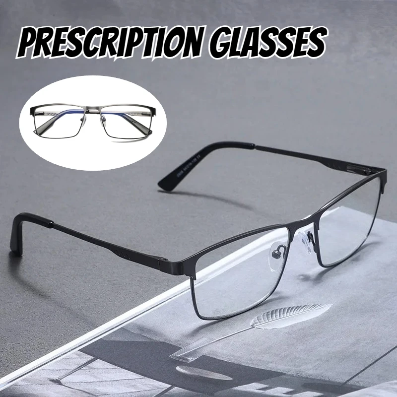

New Trend Square Frame Anti-blue Light Prescription Glasses Neutral Fashion Prescription Glasses Can Be Customized Glasses