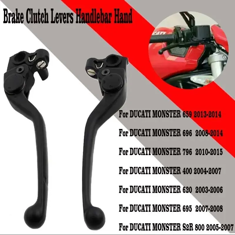 The New Motorcycle Brake Clutch Handle Accessory Suitable For DUCATI MONSTER 659 696 796 400 620 695 S2R 800