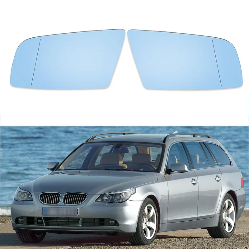 For BMW 550i 525i 528i 545i Reversing Lenses Heated Rear View Lenses