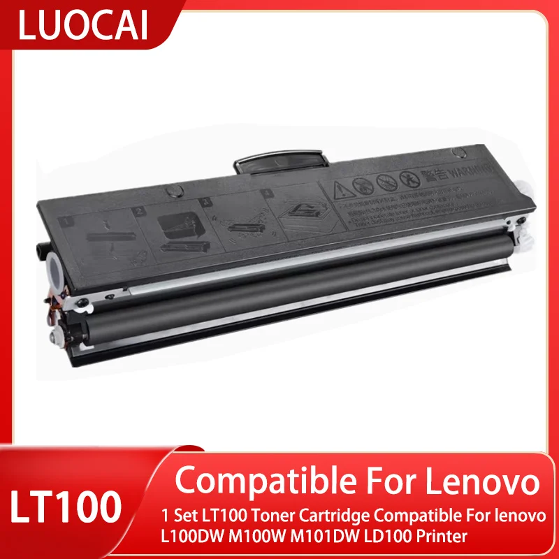 1 Set LT100 Toner Cartridge Compatible For lenovo L100DW M100W M101DW LD100 Printer