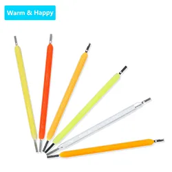 LED Sert Filament DC3V 54mm LED Edison Ampul Parçaları Akkor Lamba Dekoratif Aksesuarları Beyaz Sıcak beyaz Mavi Kırmızı Yeşil Diyot