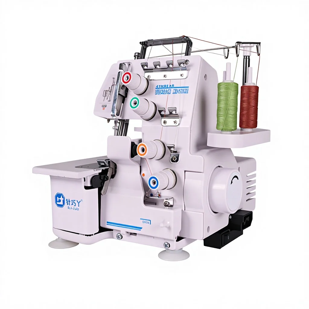 4-Thread Portable Overlock Sewing Machine Professional Manufacturer's Household New Condition Motor for Home Use