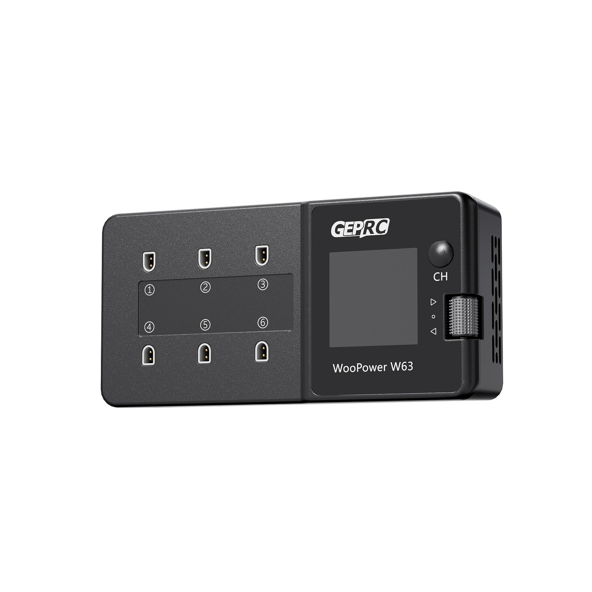 for GEPRC GEP WooPower W63 1s Portable Charger with Safety Features, Time-Traveling FPV Attachment Made of Durable Plastic