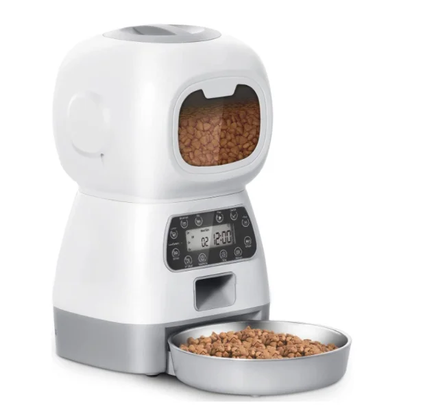 

Hot Selling Smart Cat Dogs 3.5L Pet Feeder WiFi Automatic Dual Power Supply Feeder App Intelligent Pet Feeder