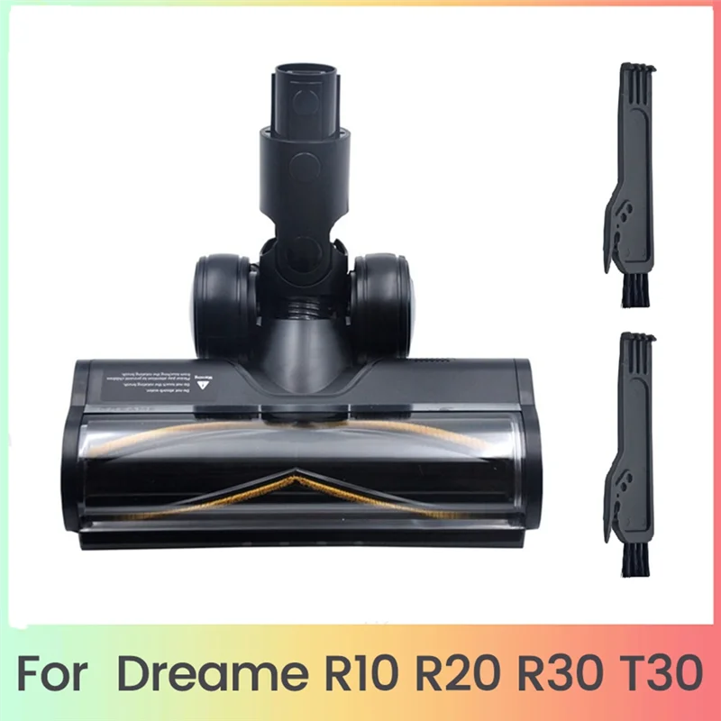 

AC39-вакуумная электрическая насадка для щетки для пола для Dreame R10 R20 R30 T30 со светодиодной щеткой для чистки пыли