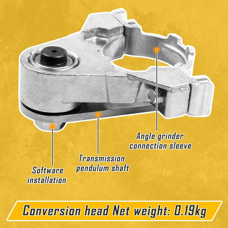 Conversión de amoladora angular, adaptador de cabeza Universal para M10, 100mm/M14, 115mm, 125mm, accesorios de pulido