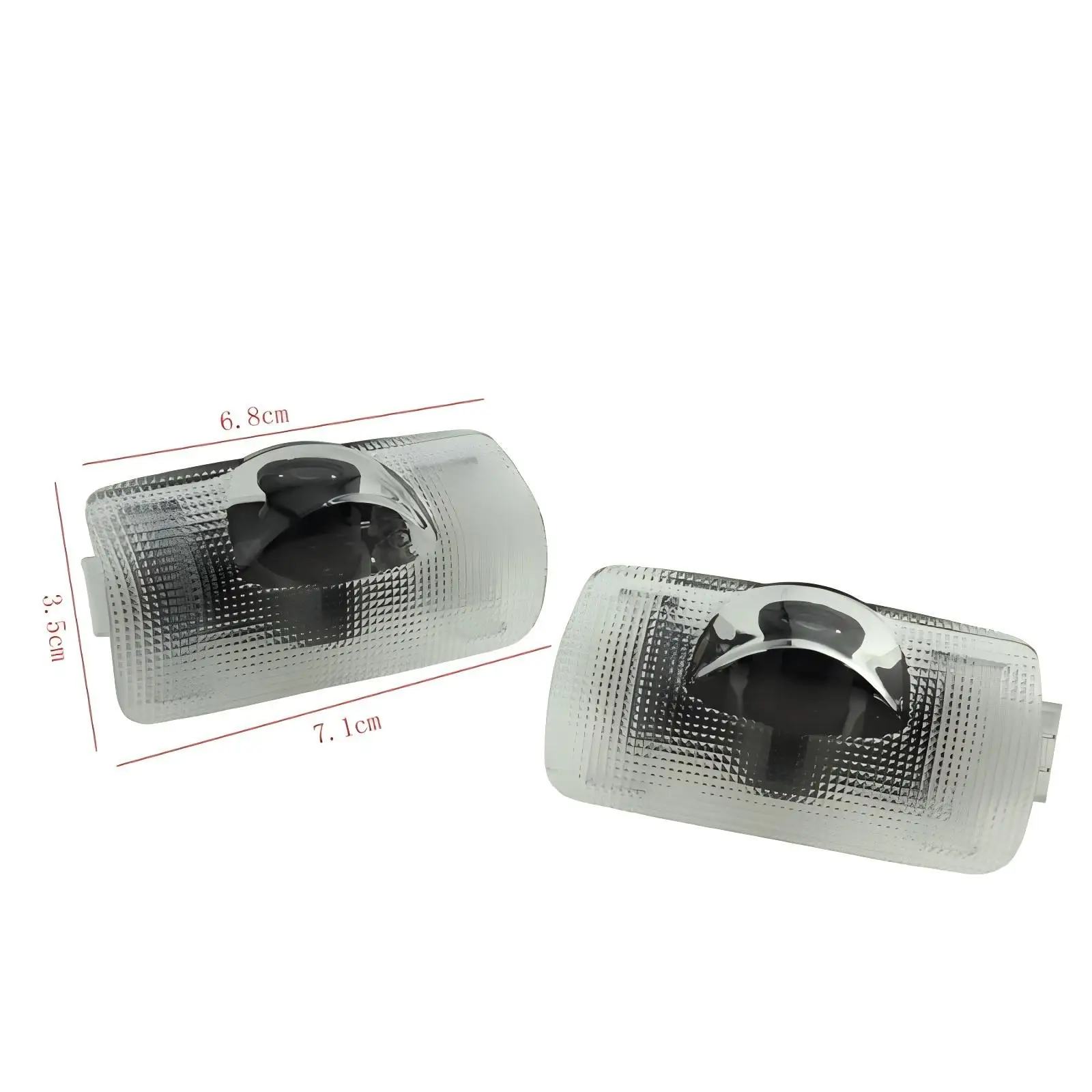Pop 2X For LEXUS RX300 RX330 RX350 RX400h RX450h ES250 ES300 ES300h ES330 LED Car Ghost Shadow Welcome Door Light Bulbs Accessor